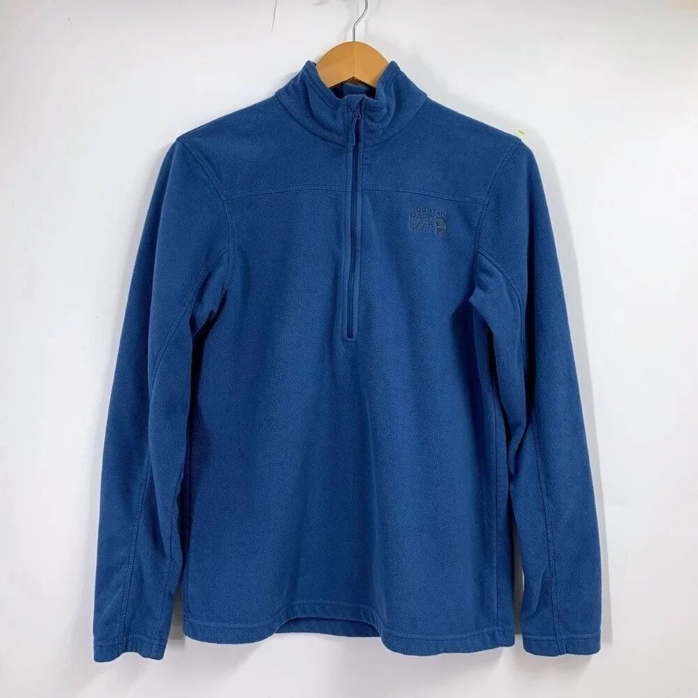 Mountain Hardwear Men's Microchill 2.0 Half Zip Long Sleeve Pullover Fleece SZ S